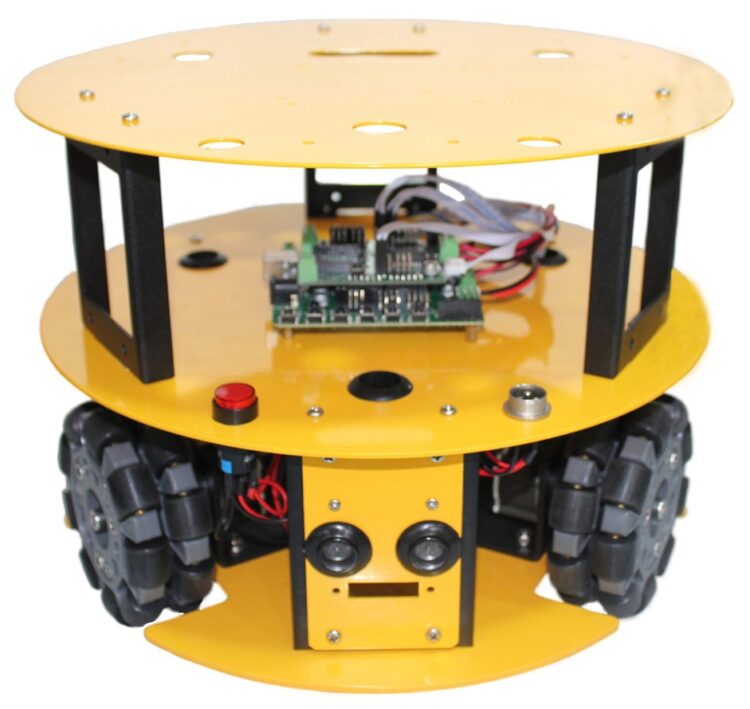 3WD 100mm Omni Wheel Mobile Arduino Robot Kit - 10013