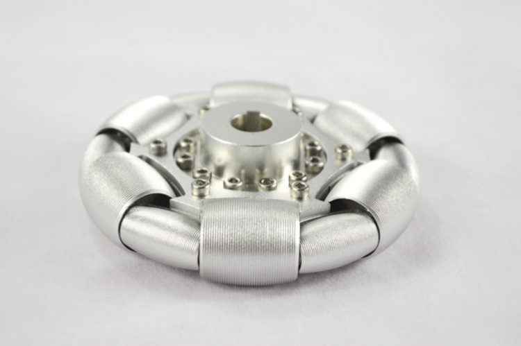 100mm Aluminum Single Omni Wheel for Ball Balance Ballbot - 14179