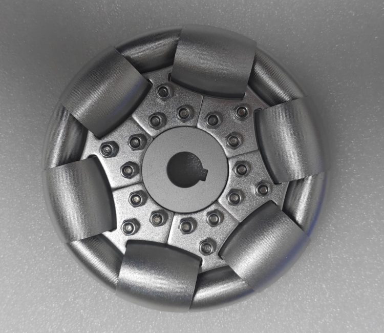 100mm Aluminum Single Omni Wheel for Ball Balance Ballbot - 14179 - Image 2